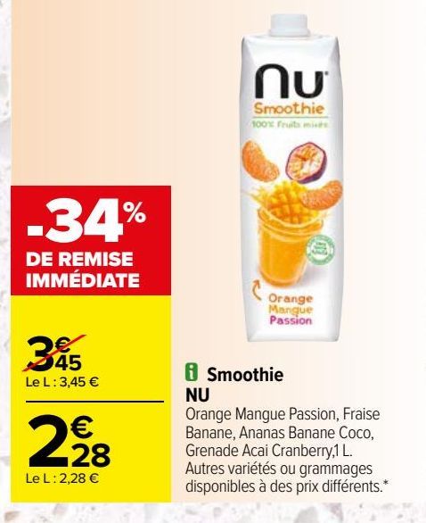 Smoothie NU