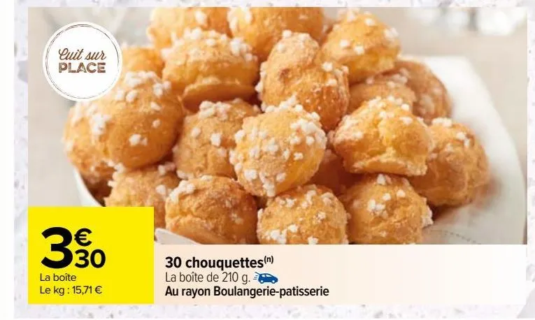 30 chouquettes(n)