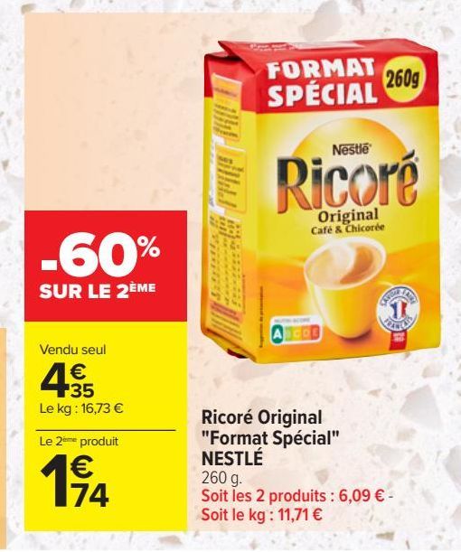 Ricoré Original "Format Spécial" NESTLÉ