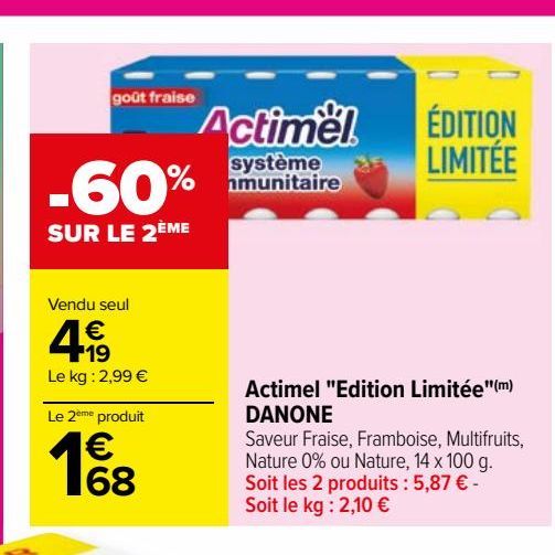 Activia "Offre Découverte"(n) DANONE