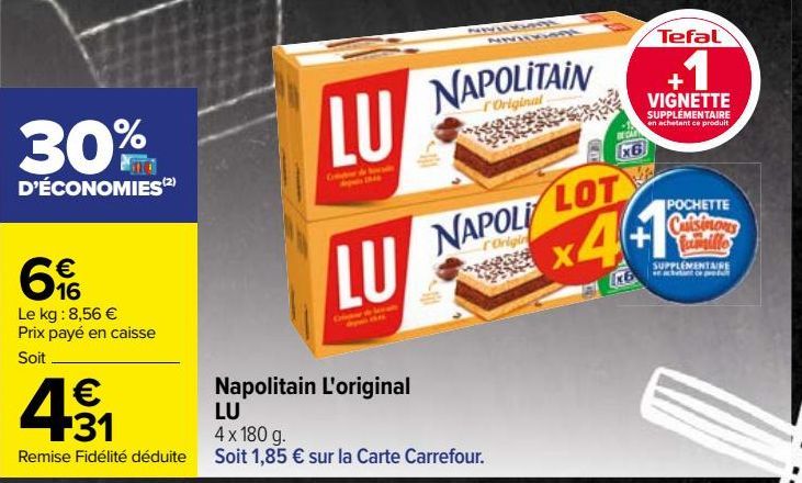 Napolitain L'original LU