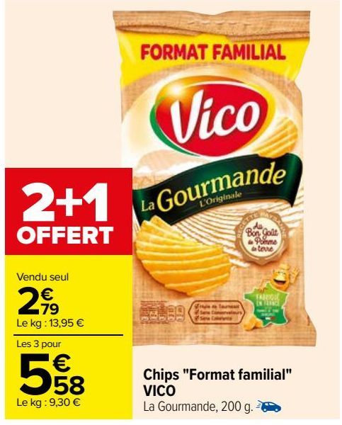 Chips "Format familial" VICO