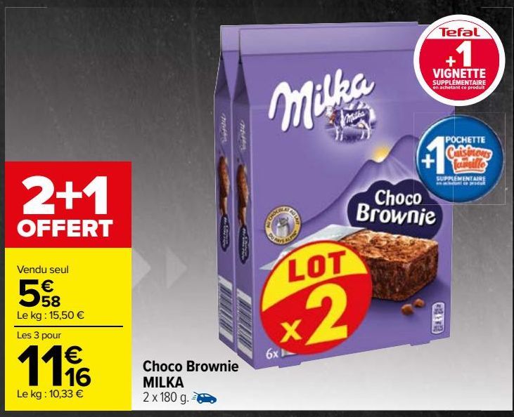 Choco Brownie MILKA