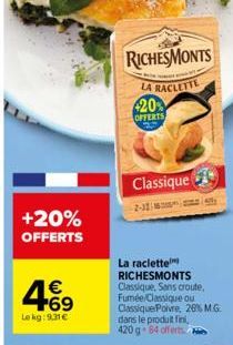 raclette RichesMonts