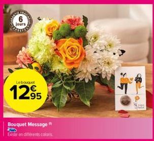 jours  Le bouquet  1295  Bouquet Message Existe en differents coloris 