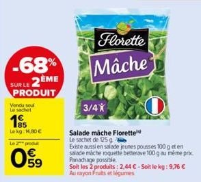 sachet Florette