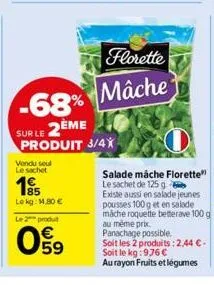 sachet florette