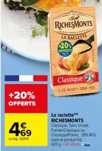 raclette RichesMonts