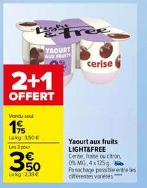 yaourt aux fruits 