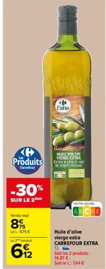 huile d'olive vierge Carrefour