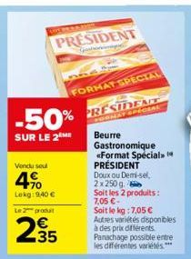 beurre Président