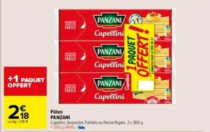 pâtes panzani