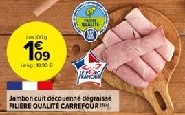 jambon cuit Carrefour