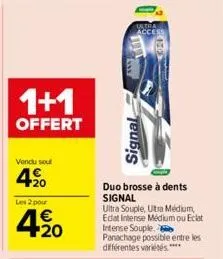 brosse à dents signal