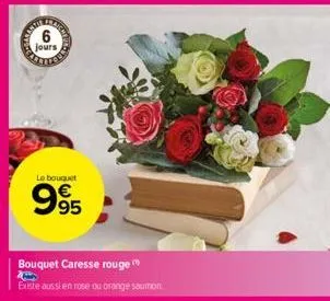 atlas  jours  le bouquet  995  bouquet caresse rouge  existe aussi en rose ou orange saumon 