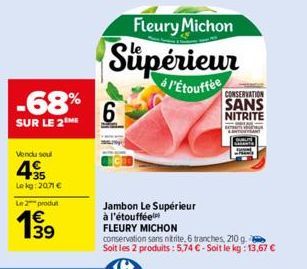 jambon Fleury Michon