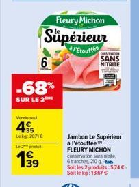 jambon Fleury Michon