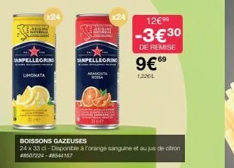 cama  n  naturell  sanpellegrino  x24  limonata  sanpellegrino  aranciata rossa  boissons gazeuses  24 x 33 cl - disponible à l'orange sanguine et au jus de citron #8507224-#8544157  handthe  allifor 
