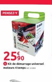 PENSEZ-Y  inventiv  Amage  ina  25,90  Kit de démarrage universel moteurs 4 temps f. 323803  