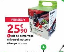 PENSEZ-Y  2590  Kit de démarrage universel moteurs 4 temps 201  inventiv  het 