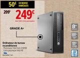 Ordinateur de bureau reconditionné offre à 249€ sur Carrefour