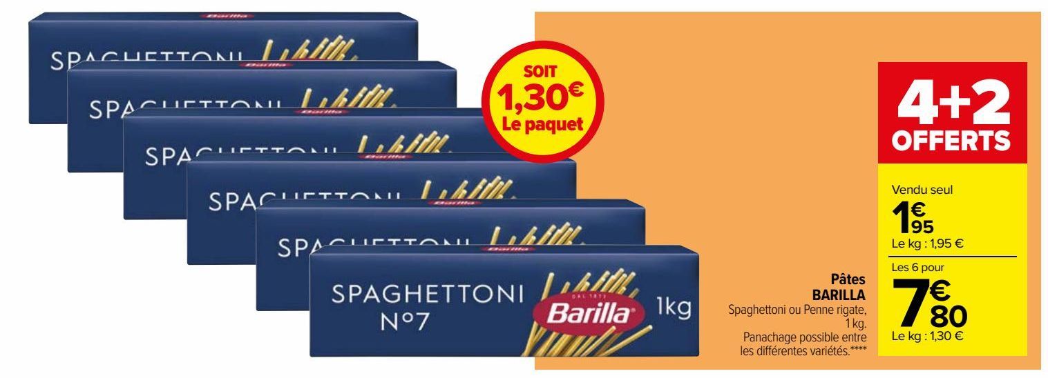 Pâtes BARILLA