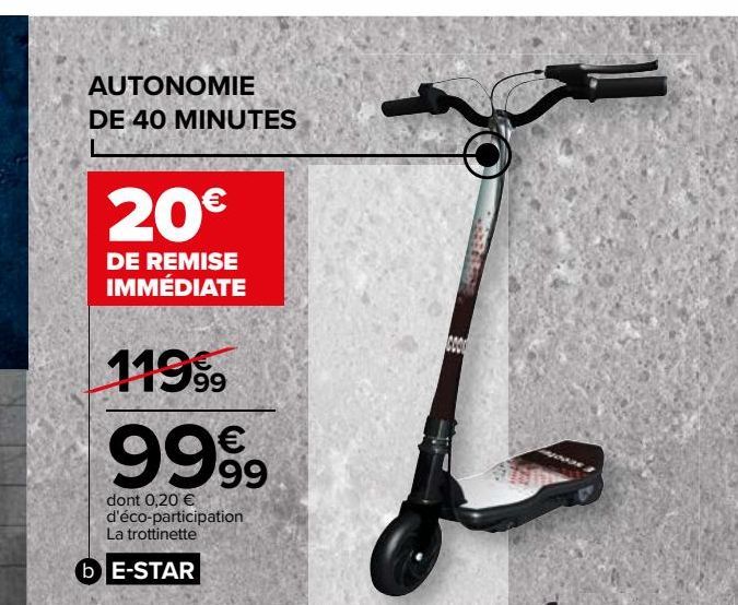 Trottinette électrique enfant