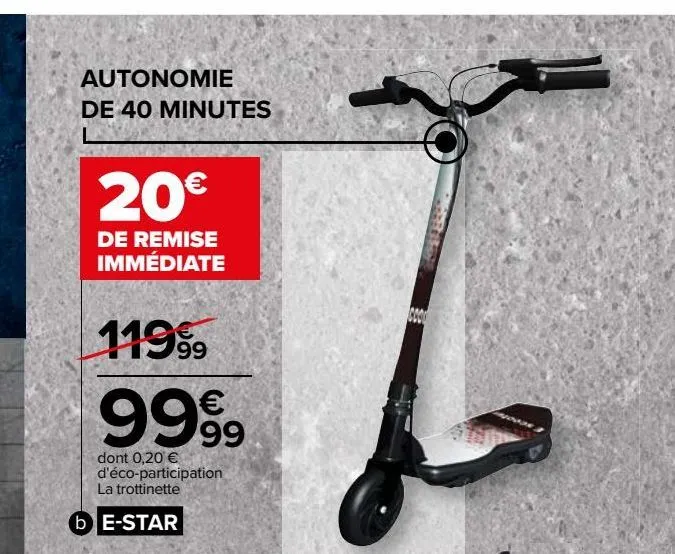 trottinette électrique enfant