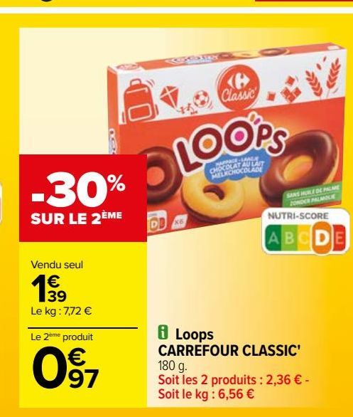 Loops CARREFOUR CLASSIC'