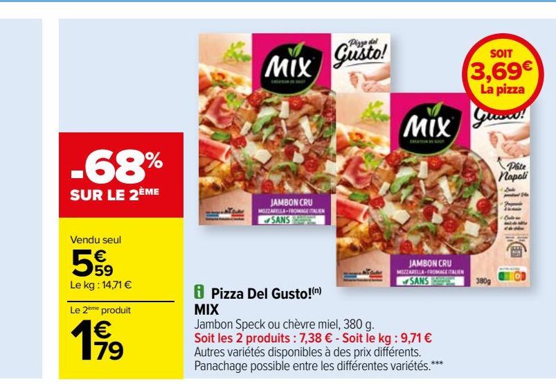 Pizza Del Gusto!(n)  MIX