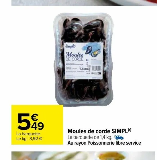 moules de corde simpl(r)