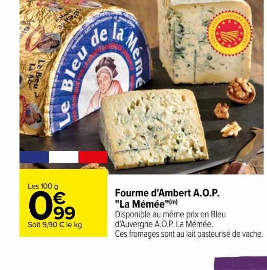 Fourme d'Ambert A.O.P. "La Mémée"(m)