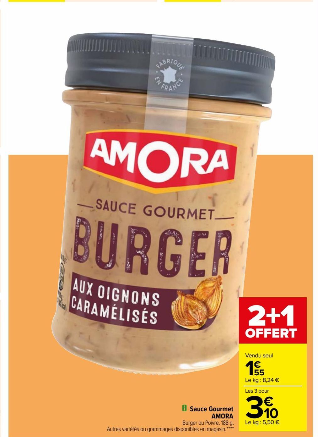 Sauce Gourmet AMORA