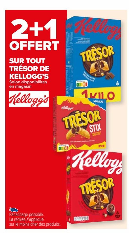 TOUT TRÉSOR DE KELLOGG'S