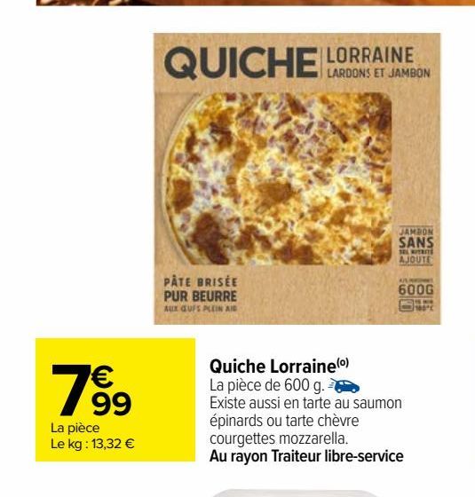 Quiche Lorraine(o)