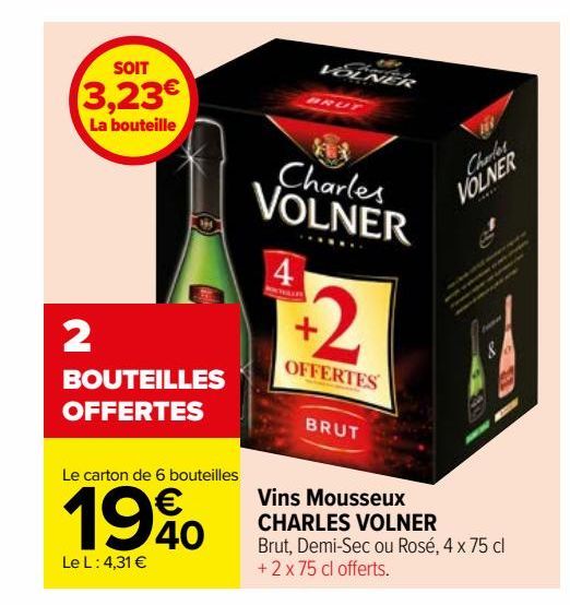 Vins Mousseux CHARLES VOLNER