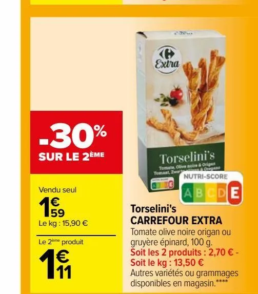 torselini's carrefour extra