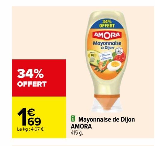 Mayonnaise de Dijon AMORA