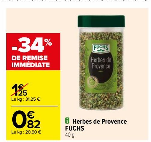 Herbes de Provence FUCHS