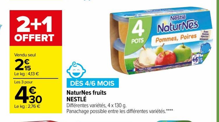 NaturNes fruits NESTLÉ