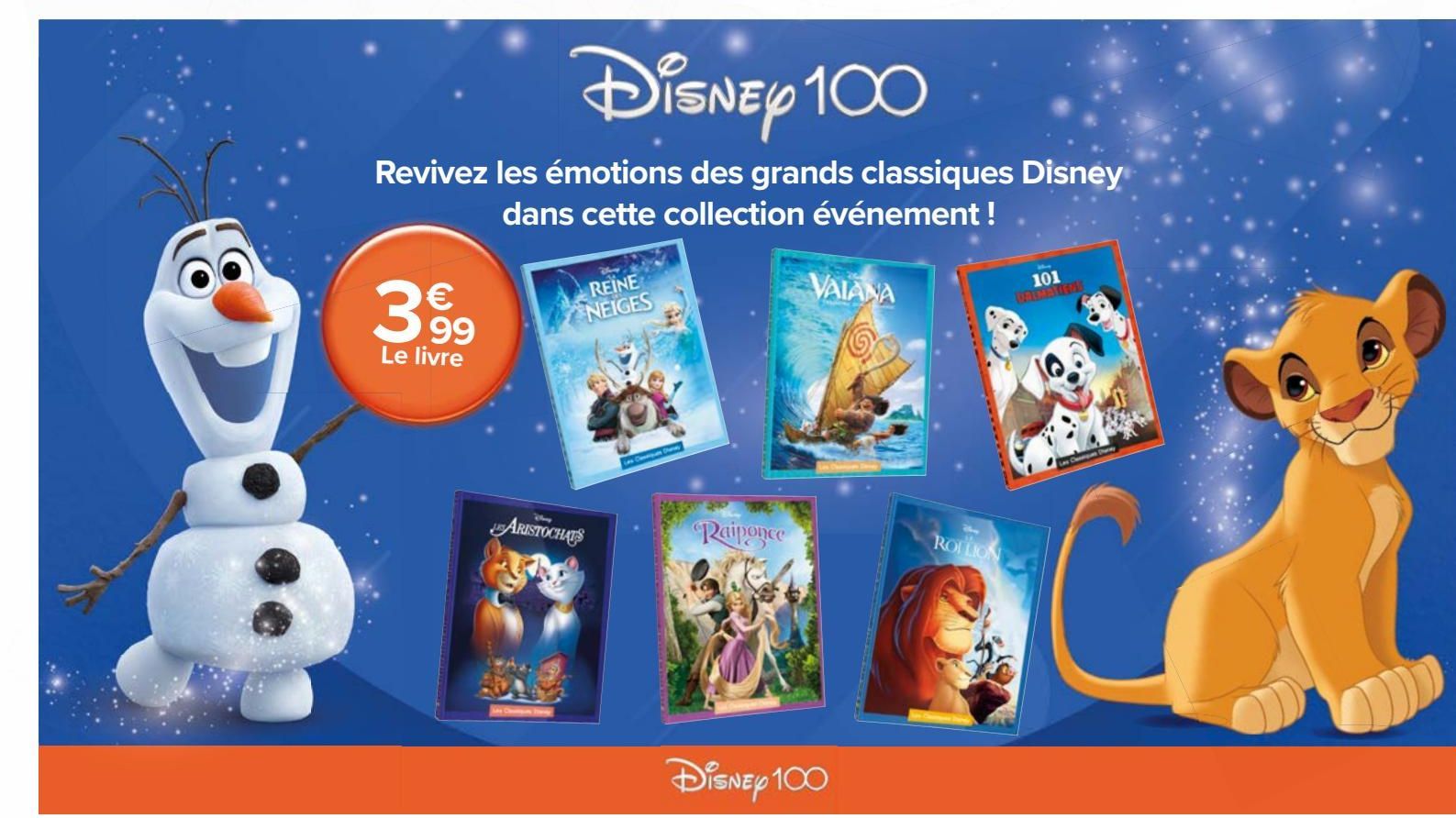 Revivez les émotions des grands classiques Disney dans cette collection événement !