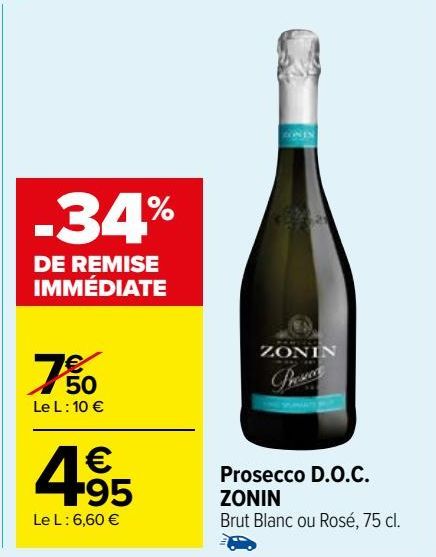 prosecco doc zonin