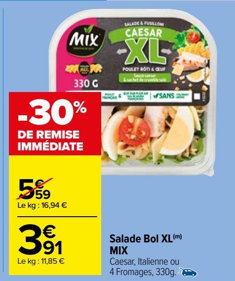 salade bol XL Mix