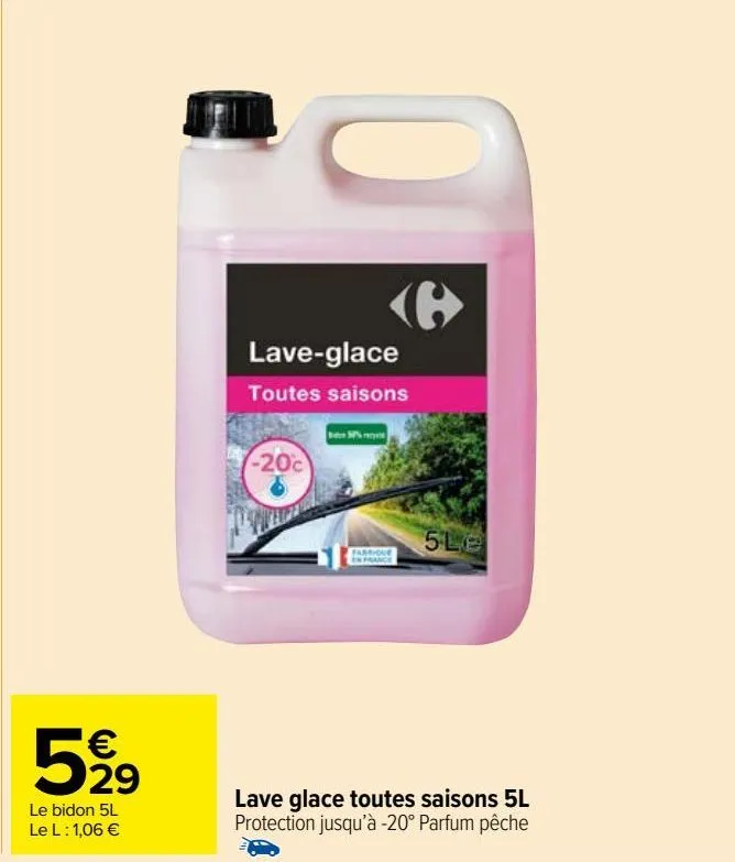 lave-glace toutes saisons 5l