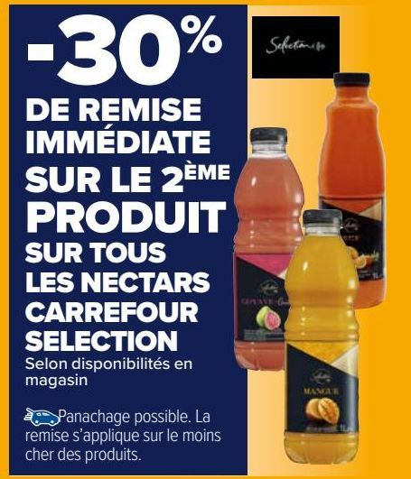 TOUS NECTARS CARREFOUR SELECTION