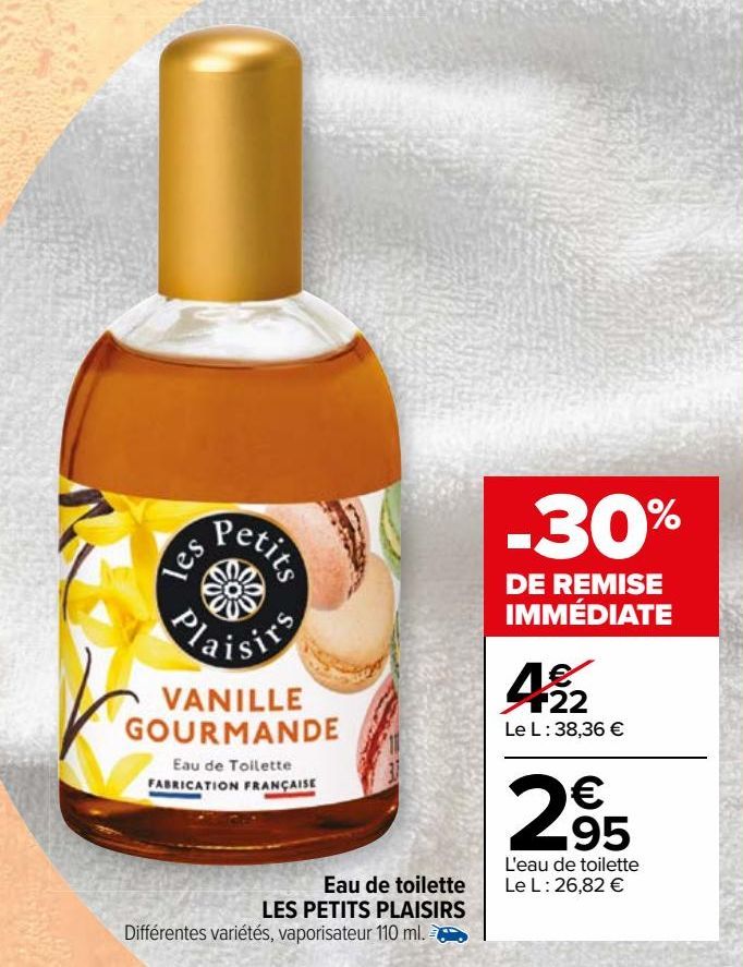 Eau de toilette LES PETITS PLAISIRS