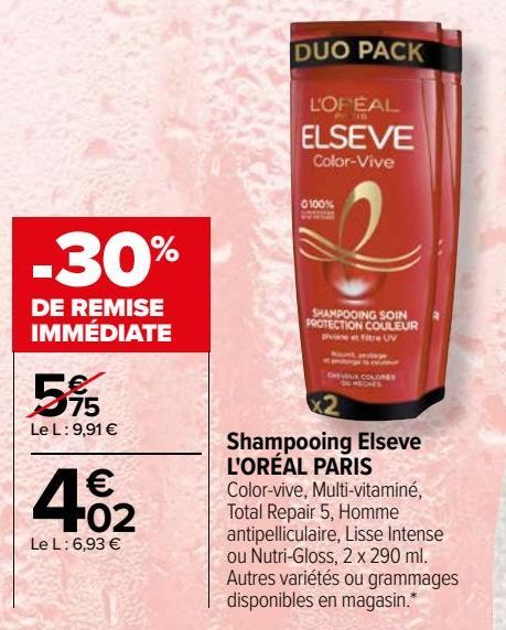 Shampooing Elseve L'ORÉAL PARIS