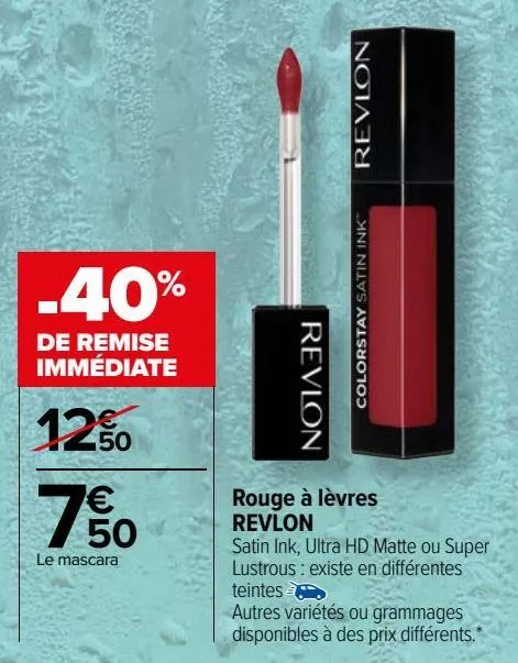 rouge à lèvres revlon