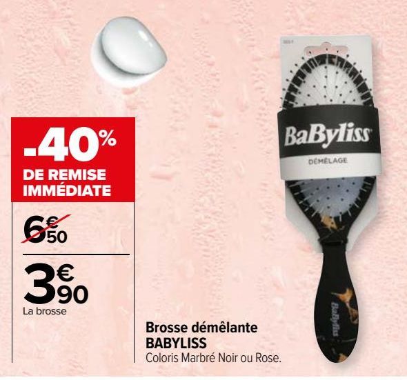  Brosse démêlante BABYLISS