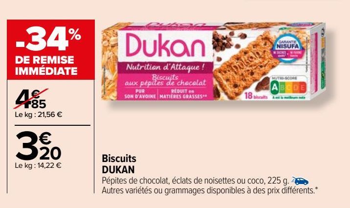 Biscuits DUKAN